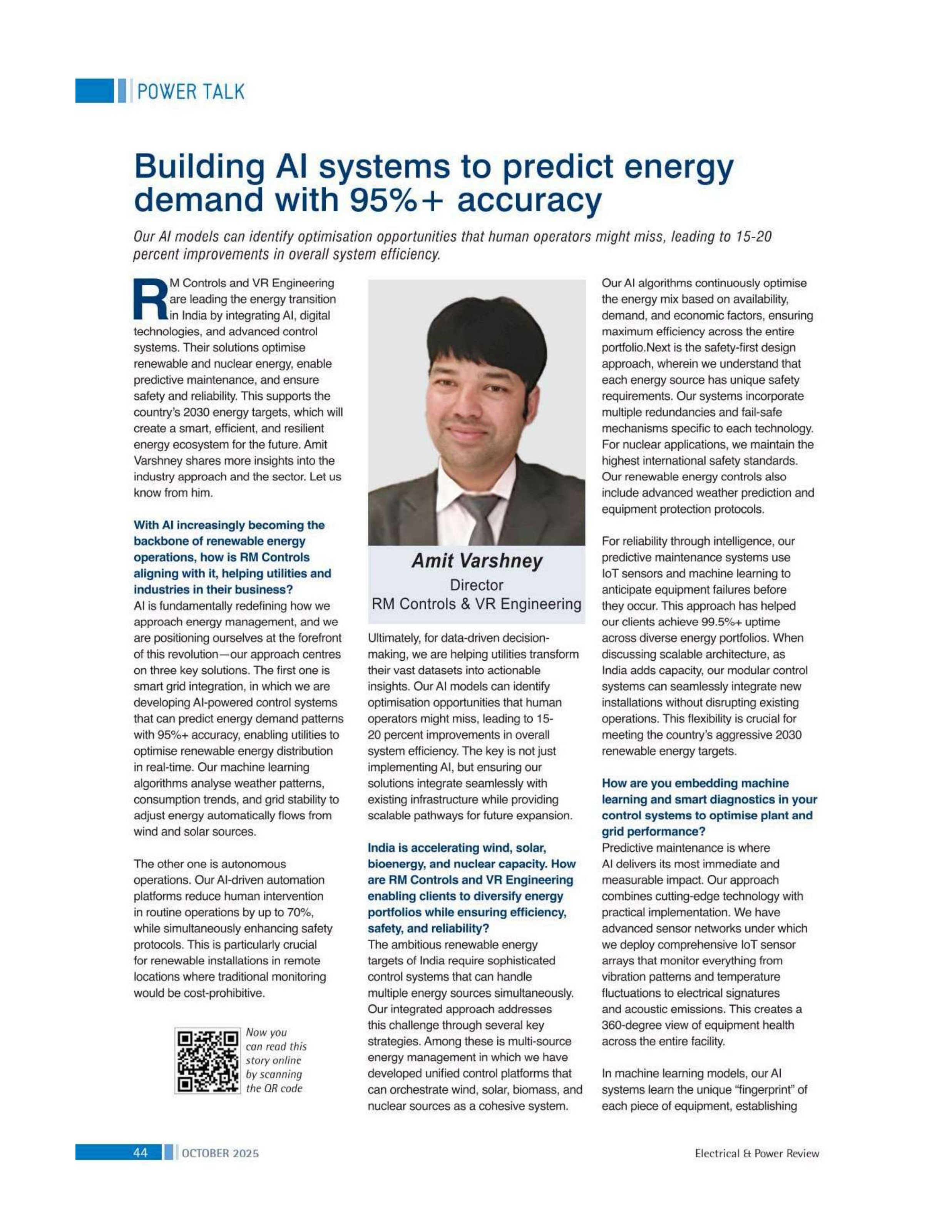 Building AI systems to predict energy demand with 95%+ accuracy