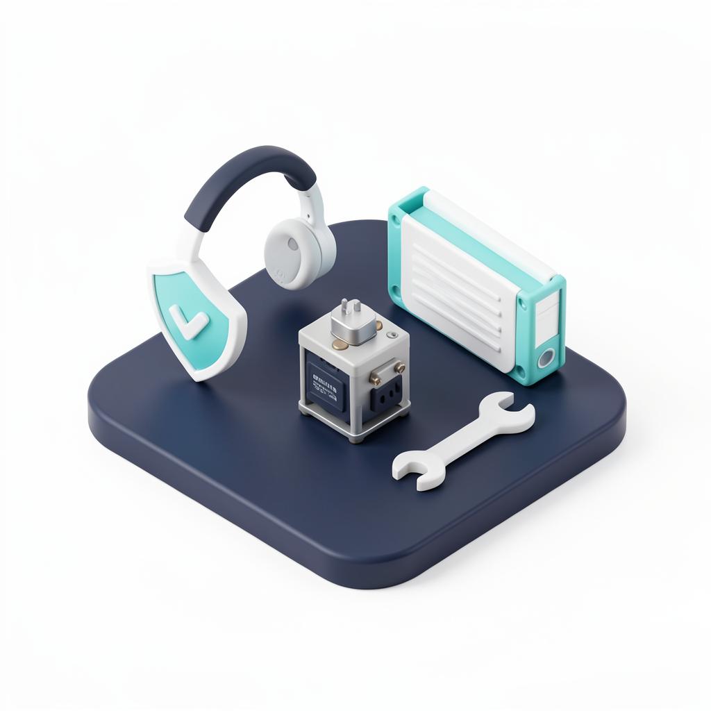 Support — 3D illustration