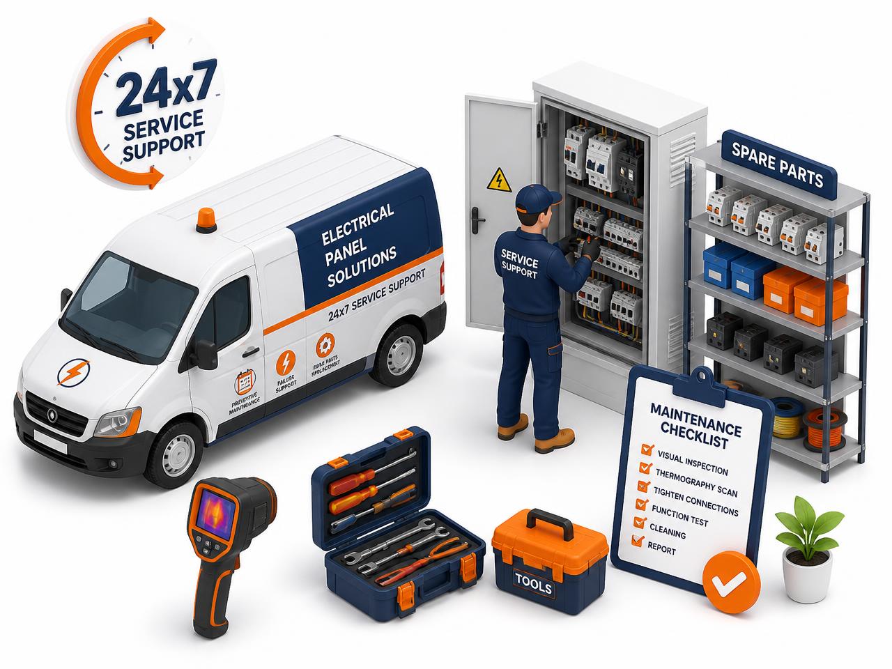 Support Services, Retrofitting & AMC